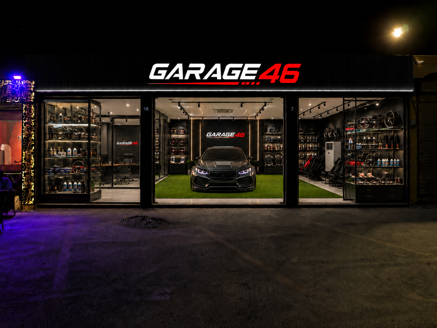 Vehicle after Garage 46 work